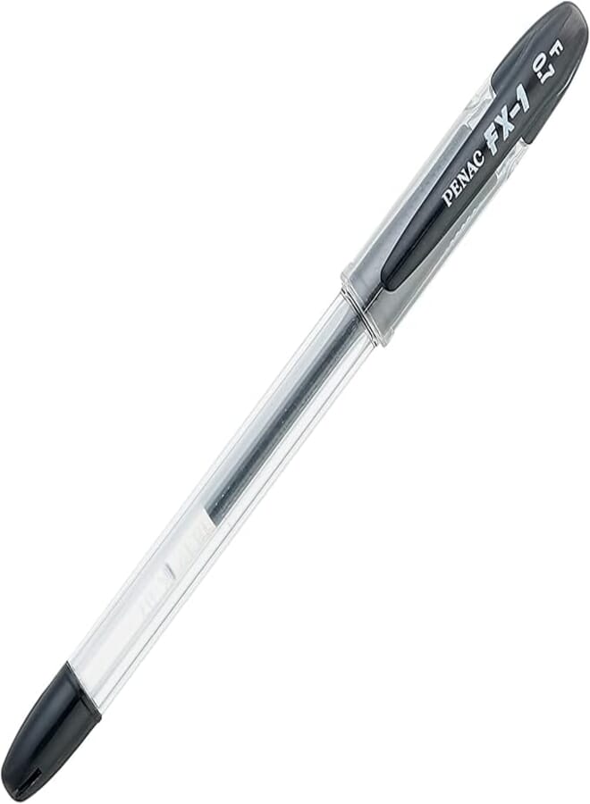 Penac ba1903-06f fx-1 gel pen, 0.7 mm - black